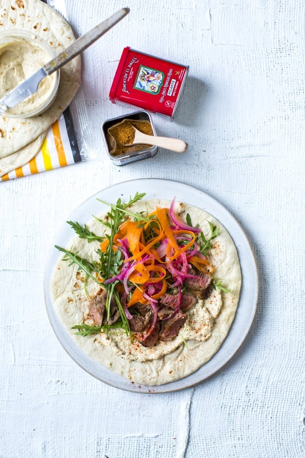 Lamb Flatbreads