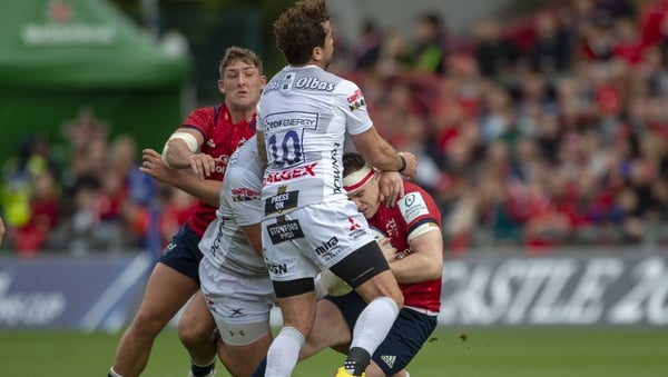 The Gloucester out-half was sent off for the high challenge on Rory Scannell during the tie