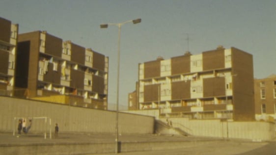 Flat complex in inner city Dublin (1983)