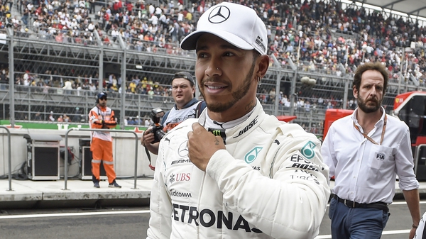 Lewis Hamilton just needs an eighth place finish on Sunday