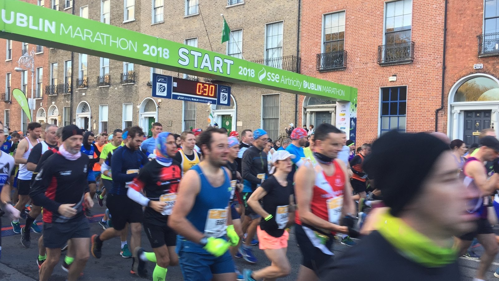 20,000 runners take part in Dublin City Marathon