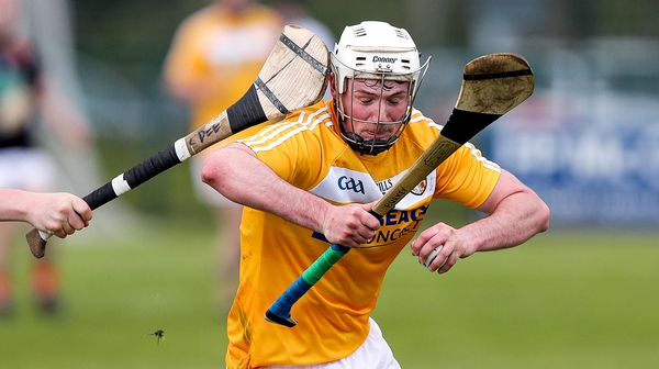 Paddy Burke, pictured while playing for Antrim