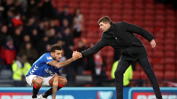 Gerrard was hoping to mark his first six months in charge of the Light Blues by leading them out against Celtic on 2 December.
