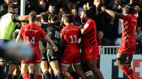 Maro Itoje annoyed some viewers with his mock celebration of a disallowed Glasgow Warriors try in a Champions Cup tie