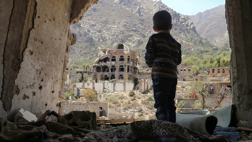 War in Yemen has led to a mounting humanitarian crisis