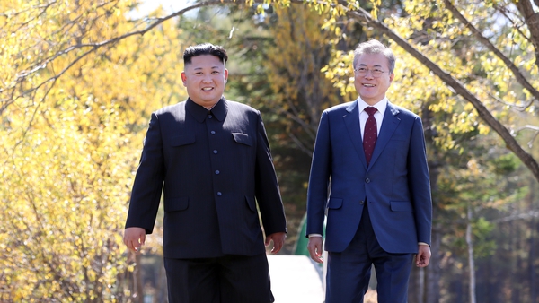 Kim Jong-un has expressed a 'strong resolve' to visit South Korea