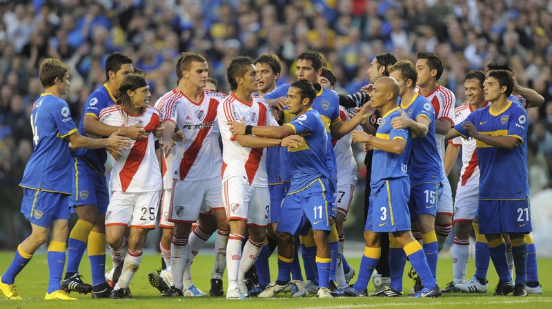 The last time the clubs met in the Libertadores the match was abandoned at half-time