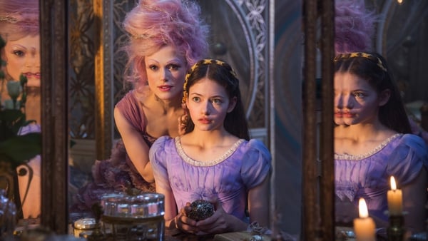The Nutcracker and the Four Realms: snowy fantasy in a Russian-tinged, Tchaikovsky inspired landscape