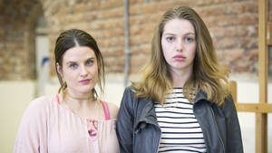 Nika McGuigan and Seána Kerslake in RTÉ2's hit comedy-drama Can't Cope, Won't Cope