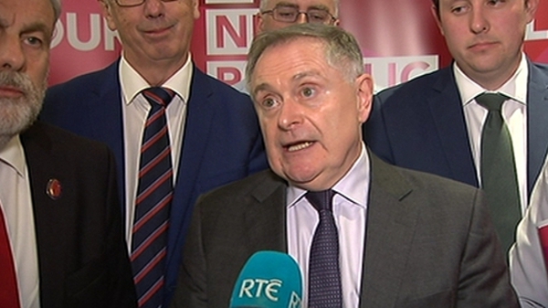 Brendan Howlin said he believes a general election will be held before next May