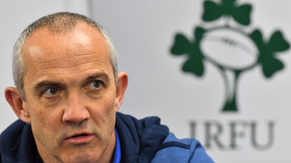 Conor O'Shea will be hoping for a first win over Ireland