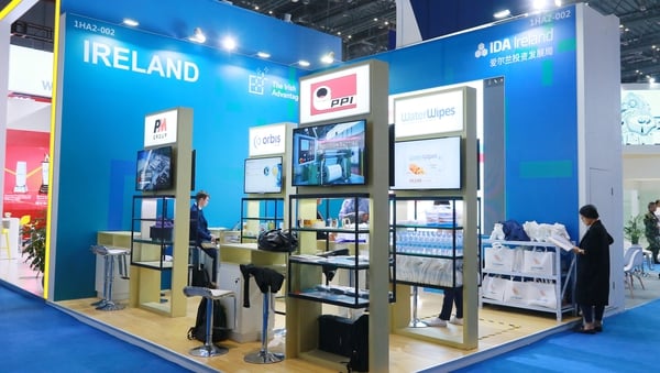 The Irish stand at CIIE in Shanghai