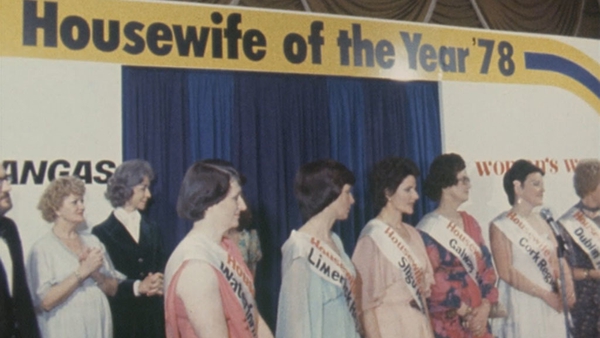 Contestants in the Housewife of the Year competition in 1978