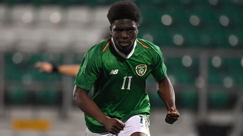 Festy Ebosele is included in the Ireland U21 squad