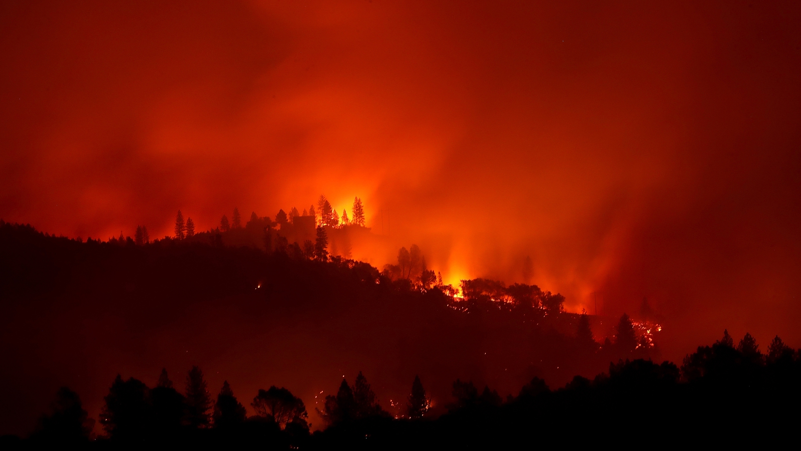 California fire death toll hits 25 as severe winds due