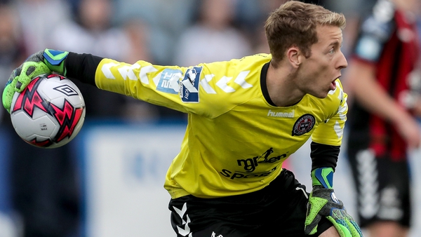 Shane Supple in action for Bohemians