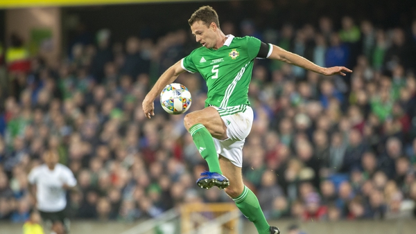Jonny Evans is back in the Northern Ireland squad