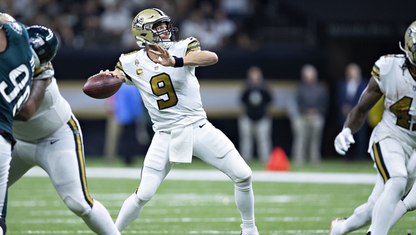 Brees continues to lead the Saints' to winning ways