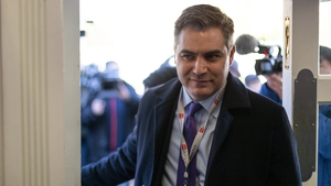 Jim Acosta returning to the White House last Friday after his press pass was temporarily restored