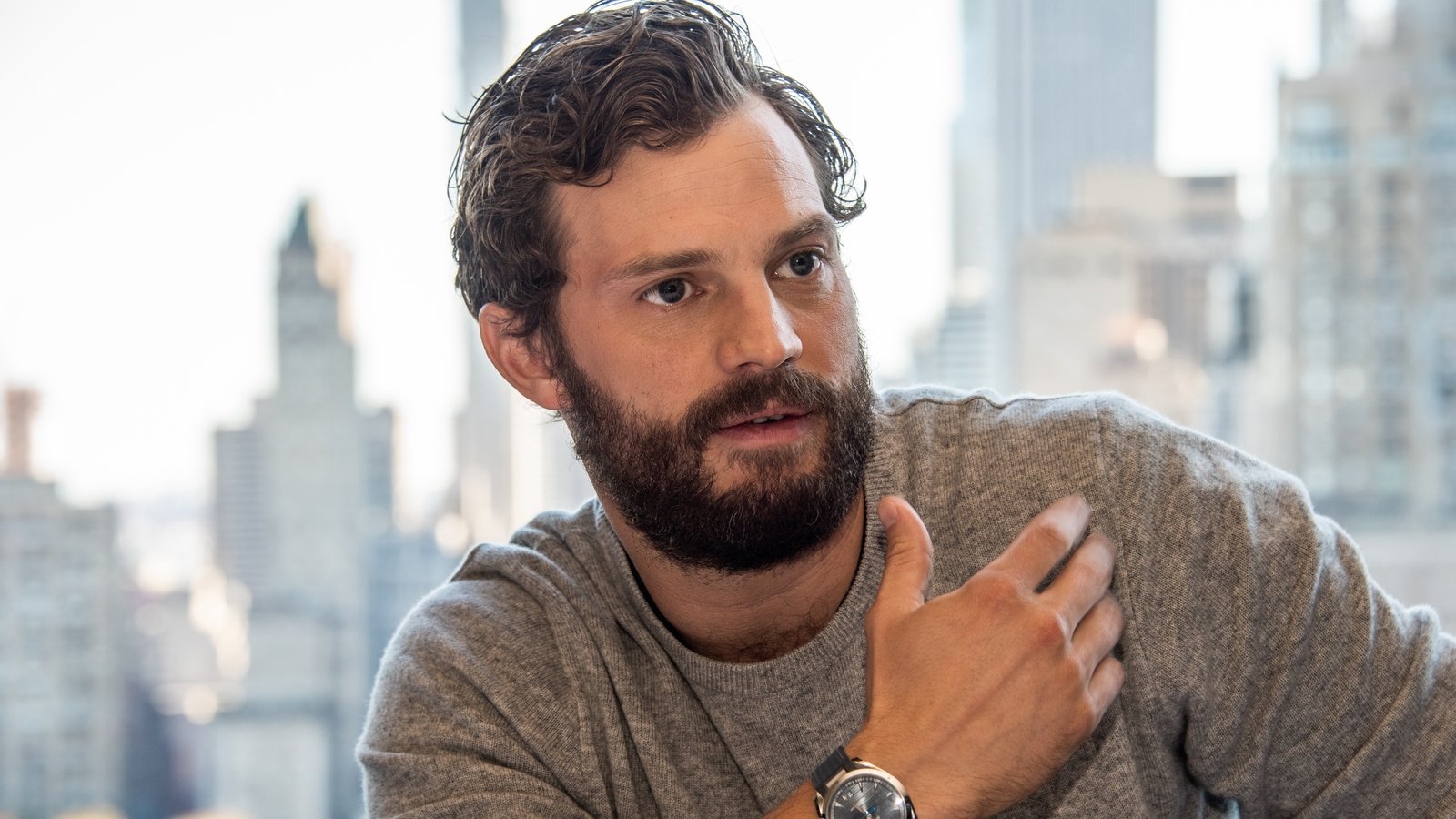 Image result for jamie dornan beard