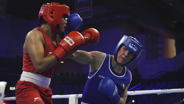 Kellie Harrington has won at least a bronze medal at the AIBA Women's World Boxing Championship