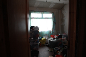 Before: The house was dark and full of clutter