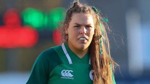 Beibhinn Parsons, 16, made her Ireland debut on Sunday