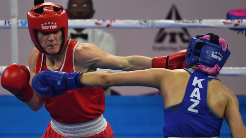 Kellie Harrington is guaranteed at least a silver medal in India