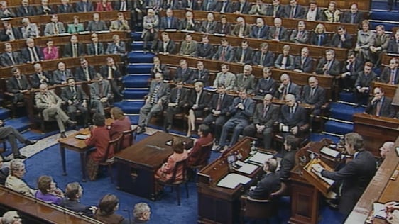 Tony Blair Addresses Dáil Éireann