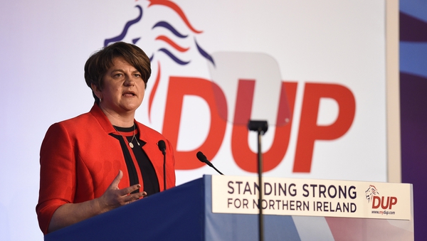 Arlene Foster said the DUP wants to see a negotiated and orderly withdrawal from the European Union