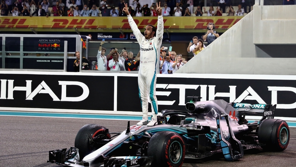 Five times world champion Lewis Hamilton