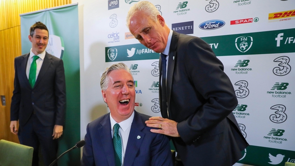 John Delaney is very pleased with his appointments