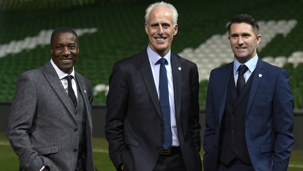 The new Ireland management team as Mick McCarthy will be joined by long-term assistant Terry Connor and former striker Robbie Keane