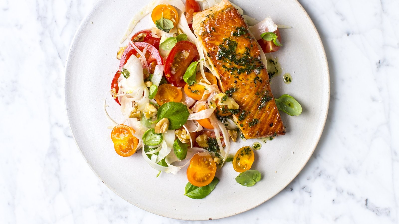Basil Butter Salmon Donal's Meals in Minutes