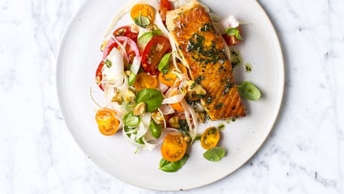 Basil Butter Salmon Donal s Meals in Minutes