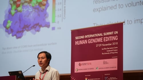 He Jiankui claimed to have created the world's first gene-edited babies