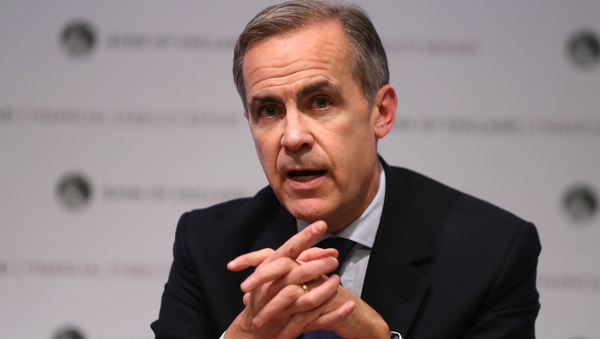 Current Bank of England Governor Mark Carney