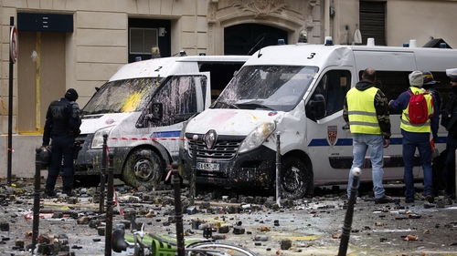 Police said over 100 people were injured