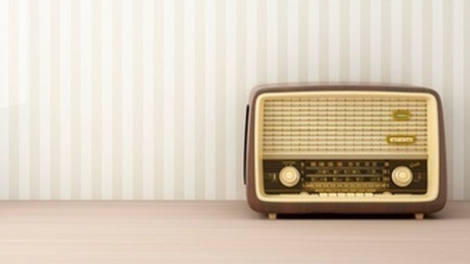 the radio