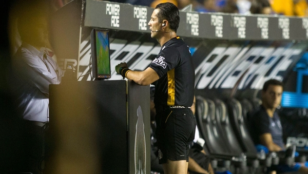 VAR in action