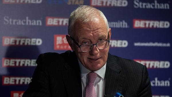 Barry Hearn has tested positive for Covid-19