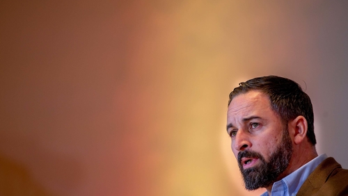 Vox's leader Santiago Abascal