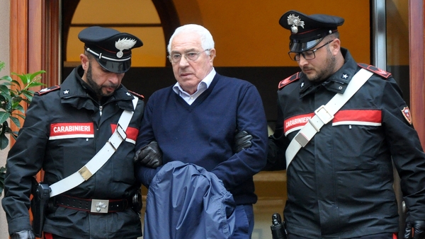 Settimino Mineo was due to officially take over as head of the Sicilian Mafia