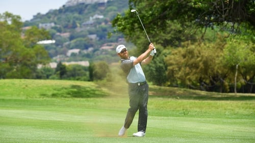 Louis Oosthuizen is out on his own at the South African Open