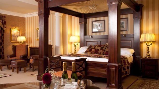 One of the spacious luxurious bedrooms on offer
