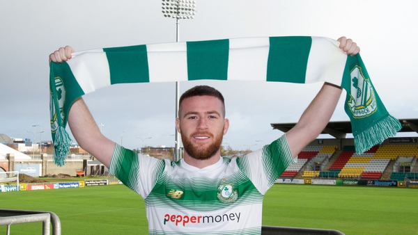 Jack Byrne has returned to Ireland with Shamrock Rovers