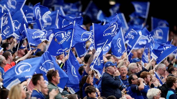 Leinster supporters were not allowed to distribute flags to travelling fans in the ground before Saturday's Heineken Champions Cup clash at Bath