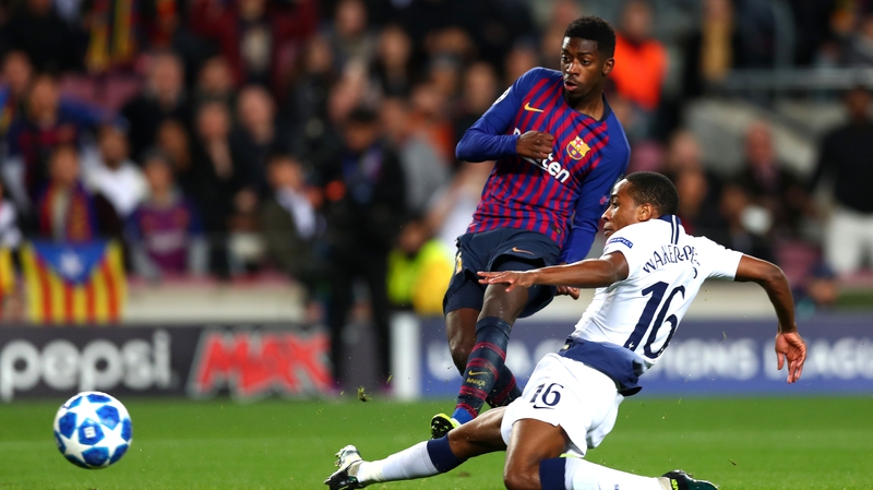 Barcelona's Dembele set to be sidelined for six months