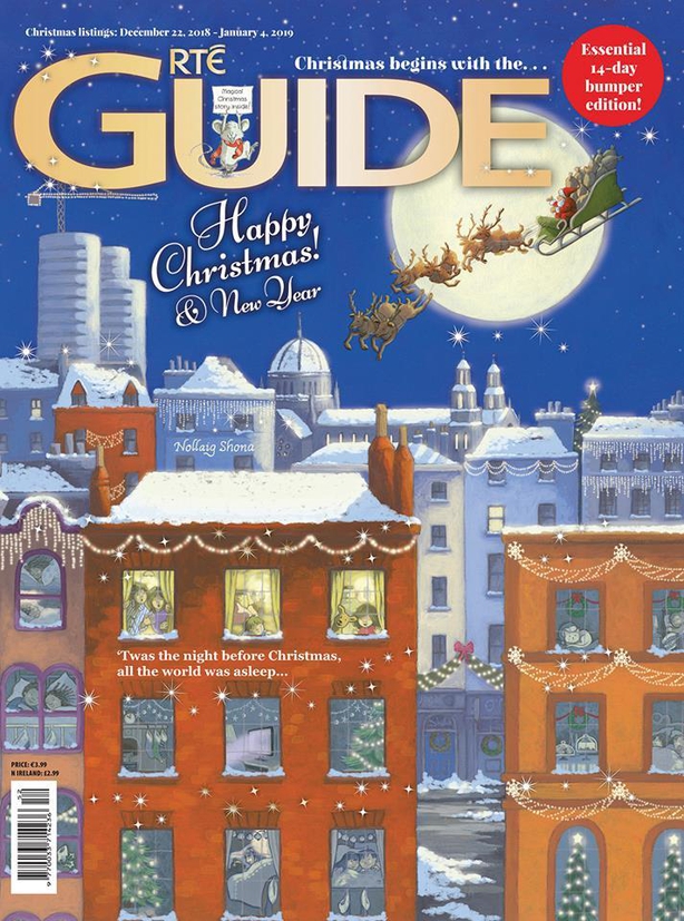 Have you seen the RTÉ Guide Christmas cover?