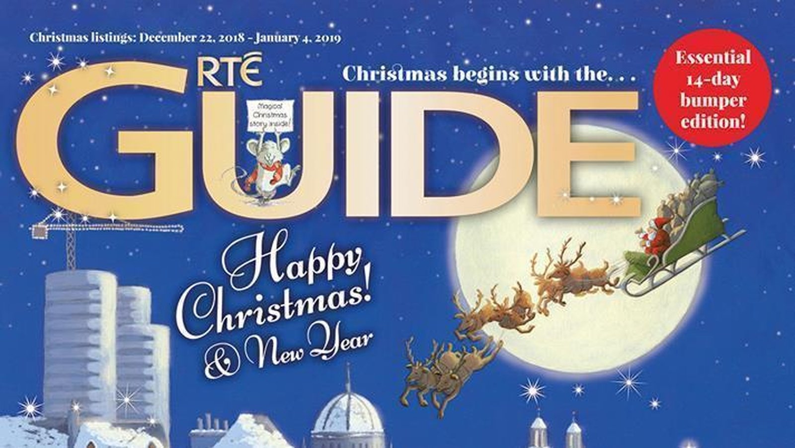 Have you seen the RTÉ Guide Christmas cover?